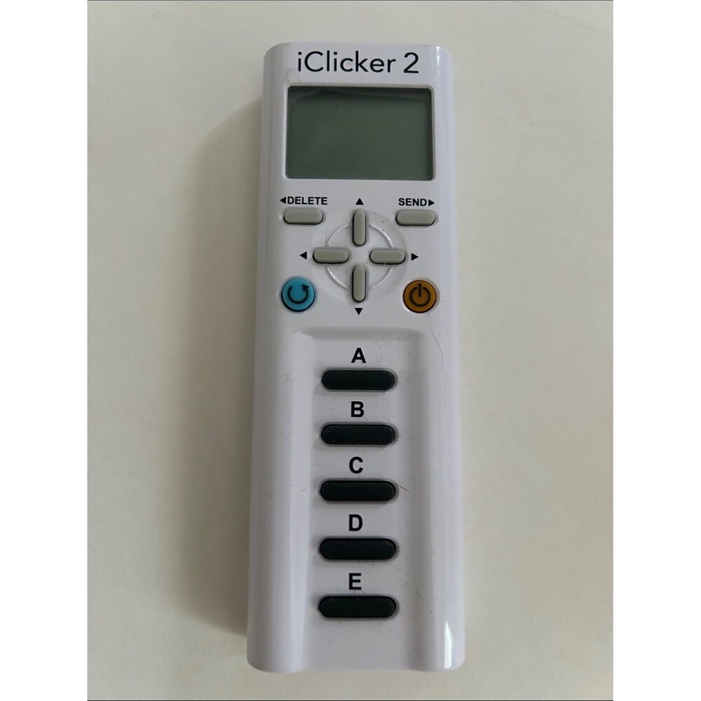 iClicker 2 Student Audience Remote College University Participation Interactive
